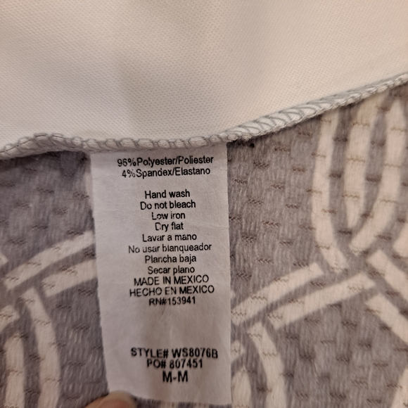 Timing Silver Mini Skirt - Picture 5 of 5